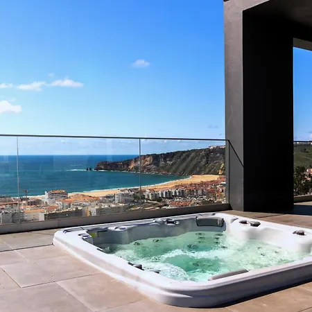 Apartamento Infinity View - Luxury Big Pool And Jacuzzi Nazaré